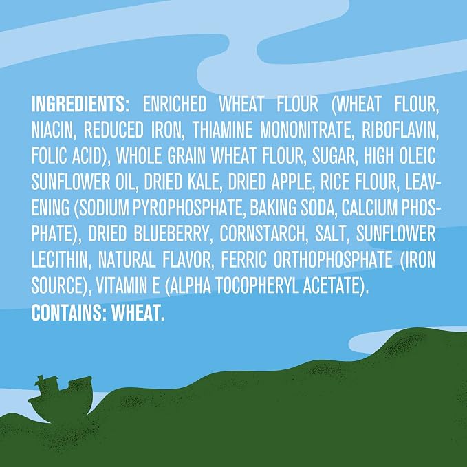 Get'ems! from Gerber, Snacks for Kids, Apple & Blueberry Ocean World Cookies - Image 3