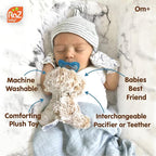 RaZbaby Penguin RaZbuddy w/RaZberry Teething Relief Pacifier – Soothes Sore - Image 2
