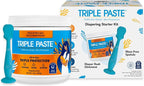 Triple Paste Diaper Rash Cream and Spatula Bundle - 16 oz Zinc Oxide Ointment by TriplePaste