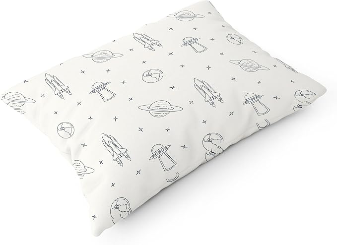 Makemake Organics Organic Toddler Pillowcase GOTS Certified Organic Cotton - Image 4