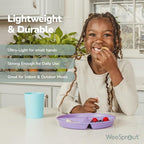 WeeSprout Divided Bamboo & Melamine Plates - Image 6