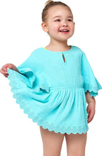Gerber baby-girls Toddler Kaftan Swim Cover Up - Image 3