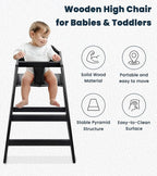 Alpine Wooden High Chairs for Babies and Toddlers - Image 2