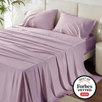 Bedsure Queen Sheet Set, Rayon Derived from Bamboo, Cooling Sheets, Breathable - Image 7