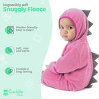 Cuddle Club Fleece Baby Bunting Bodysuit - Image 2