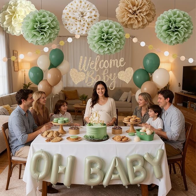 Neutral Baby Shower Decorations - Image 4