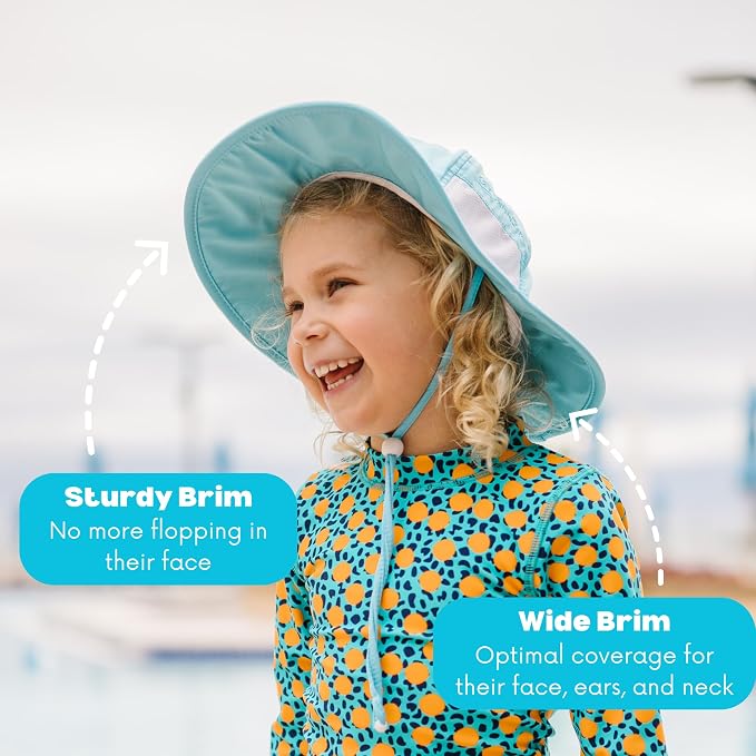 SwimZip Wide Brim Sun Hat | UPF 50+ Protection - Image 8