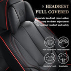Coverado Universal Seat Covers Full Set, 5 Seats Universal Seat Covers - Image 5