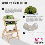 Abiie Beyond Junior Wooden High Chair - Image 3