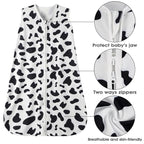 Baby Sleep Sack 0-6 Months Baby Wearable Blanket 100% Rayon Cotton 2-Way Zipper - Image 5