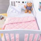 NTBAY Down Alternative Oversized Toddler Comforter, Super Soft and Warm Solid - Image 5