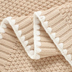 Neiwech Baby Blanket Knit Cozy Soft Lightweight Crib Stroller Nursery Receiving - Image 5