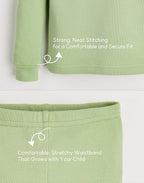 moimoln 6M-8Y Modal Cotton Solid Soft Breathable Baby Toddler Boys Girls Snug - Image 5