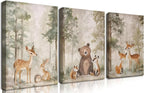 Nursery Canvas Wall Art Set of 3 by BGFCEWallArt