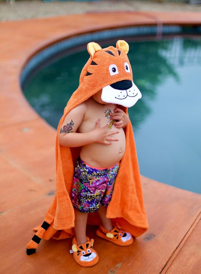 Hooded Baby Towel for Kids 2-8 | Large 100% Cotton Baby Towel for Girls or Boys - Image 8