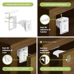 Skyla Homes Magnetic Cabinet Locks Baby Proofing Child Safety - Image 8