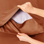 Bedsure Full Size Bed Sheets, Cooling Sheets, Rayon Derived from Bamboo - Image 5