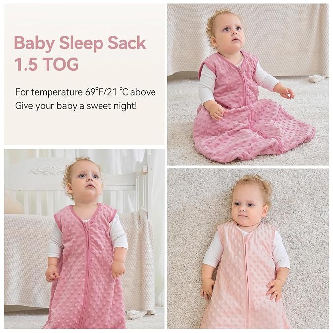 Fleece Baby Sleep Sack 0-6 Months - Image 7