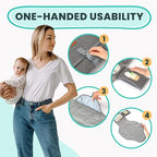 Portable Changing Pad for Baby – Soft, Comfortable Portable Diaper Changing Pad - Image 8