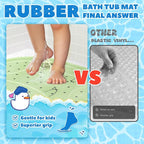 UNEEDE Dinosaur Kids Bathtub Mat - Image 2