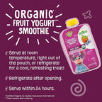 Earth's Best Organic Yogurt Smoothie Pouches, 24+ Months, Fruit and Yogurt - Image 3