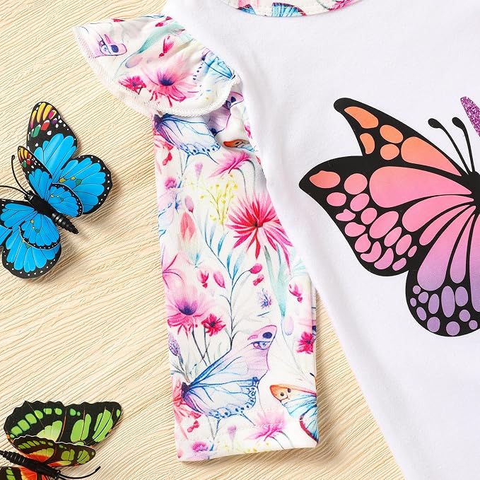 GRNSHTS Newborn Baby Girl Romper Infant Letter Print Jumpsuit Floral - Image 5