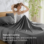 Bedsure King Size Sheets Set, Cooling Sheets - Image 4