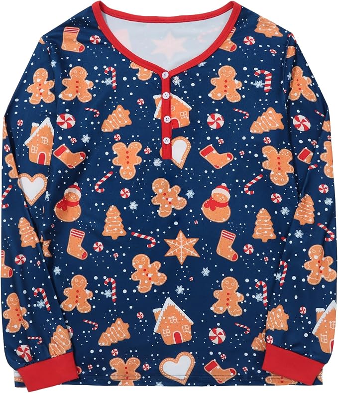 Weixinbuy Family Pajamas Set Christmas Pjs Matching Clothes Pajamas - Image 4