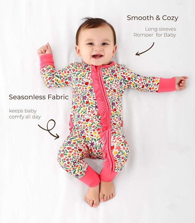 Baby Girl Romper Viscose from Bamboo Jumpsuit - Image 4