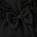 Happy Town Baby Girl Romper Infant Fall Winter Clothes Ruffle Sweater Long - Image 5