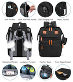 KABAQOO Diaper Bag Backpack - Image 3