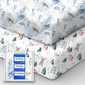 Pack and Play Sheets Fitted, Ultra Soft Mini Crib Sheets Boy, Neutral Pack N by TotBasic%7CRedesigntheBasic