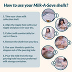 Idaho Jones Breast Milk Collector Shells | Soft Milk Catchers | Don't Waste - Image 8