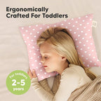 KeaBabies 2-Pack Toddler Pillow 13x18 - Image 2