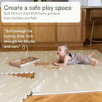 Lillefolk Foam Baby Play Mat – Interlocking Tiles - Image 5