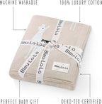 Unisex Cozy Receiving Swaddle Cuddle Stroller Crib Stroller 100% Fine Loomed - Image 3