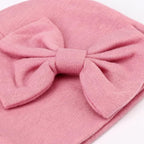 BQUBO Newborn Baby Hats Mittens Set Hospital Hat Beanie Infant Bow Hats Baby - Image 4