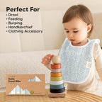 KeaBabies 8-Pack Baby Bibs for Boys, Girls - Image 8