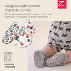 Zutano Organic Baby Booties Newborn Infant, Lost Baby Socks Solution, 18-24 - Image 2