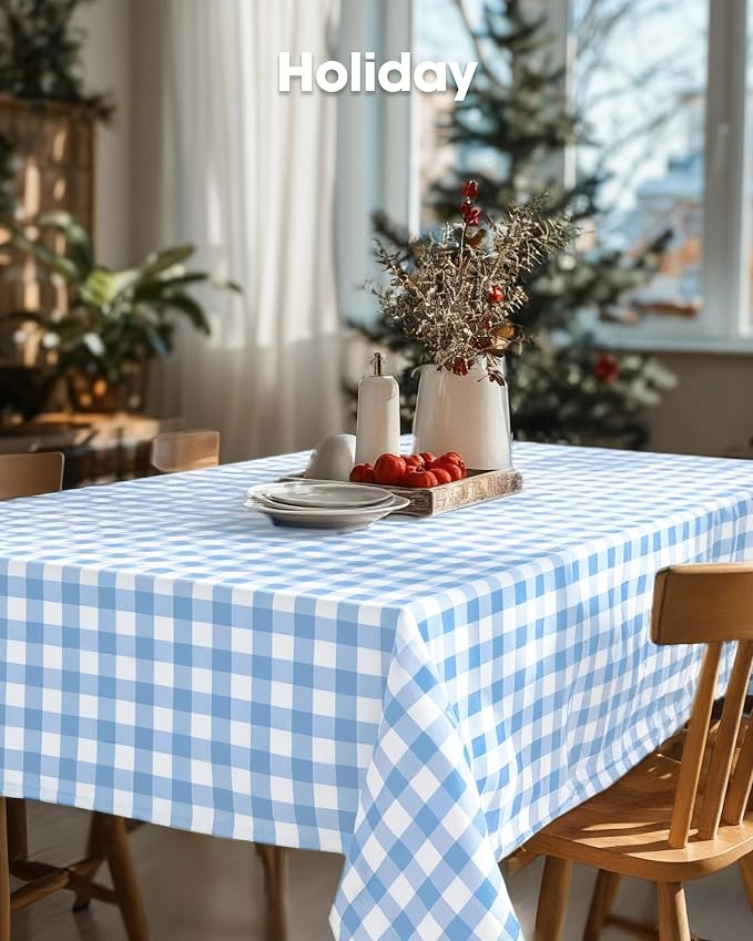 Pureegg Plastic Table Cloth Disposable 8 Pack, 54 x 108 Inch Table Cloths - Image 8
