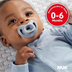 NUK Timeless Comfy Pacifier | 100% Silicone, One-Piece Design | BPA-Free - Image 3