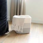 NaturalCozy 13 Inch Cube Storage Bins Cotton Rope Woven Baskets - Image 9