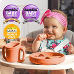 TalkTools Itsy Plate Must-Have Silicone Baby Plates - Image 5