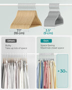 SONGMICS Baby Kids Hangers 30 Pack - Image 4