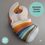 Loulou Lollipop Soft, Waterproof Silicone Feeding Bib - Image 6