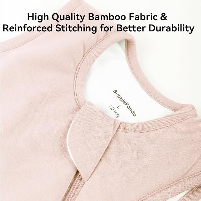 BubblePanda Rayon Made from Bamboo Sleep Sack 18-24 Months 0.5 Tog Soft - Image 5