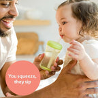 The First Years Squeeze & Sip Toddler Straw Cups - Image 3