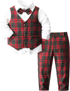 ARTMINE Toddler Boy Clothes Suit Gentleman Wedding Outfits, Formal Dress by Artmine