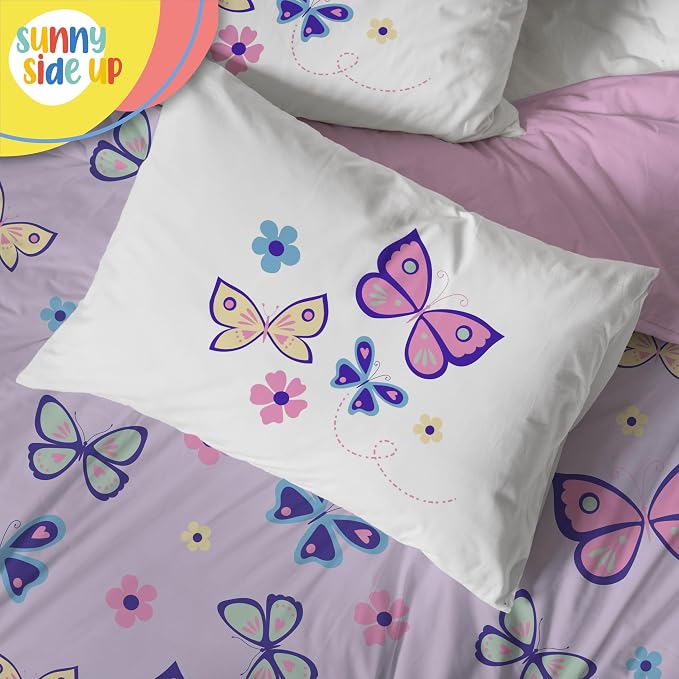 Sunny Side Up Butterfly Toddler Comforter Set - Image 6