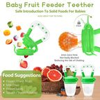 WAJIAYON Baby Fruit Feeder Pacifier | Infant Food Feeder Pacifier & Food - Image 3